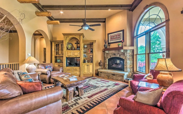 Private Dock + Water Views: Hot Springs Abode!