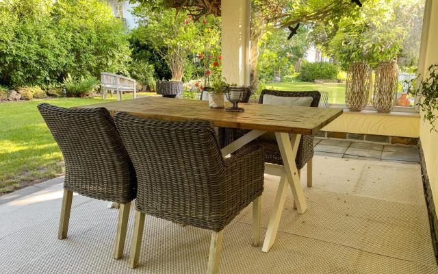 Idyllische Stadtwohnung im Grünen