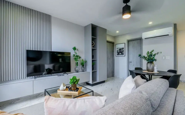 w Cozy 1BR w Great View in Calle 50