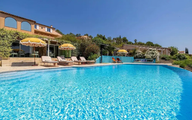 Splendid Flat in Provencal Villa 1br/3p