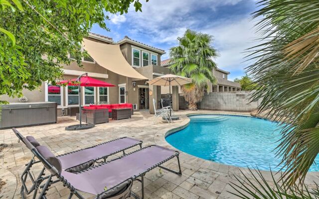 Spacious Gilbert Escape w/ Pool & Hot Tub!