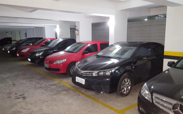 Santos - Apartamento Frente Mar C/ Ar Condicionado/ Garagem Privativa/Internet/TV a Cabo