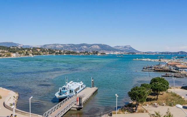 Appartement vue plage avec terrasse et wifi