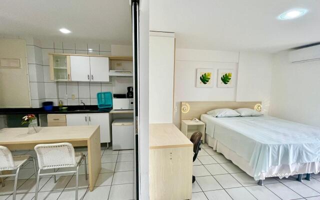 Paradise 305 Praia Flat - NBI - Vista x Mar Ponta Negra