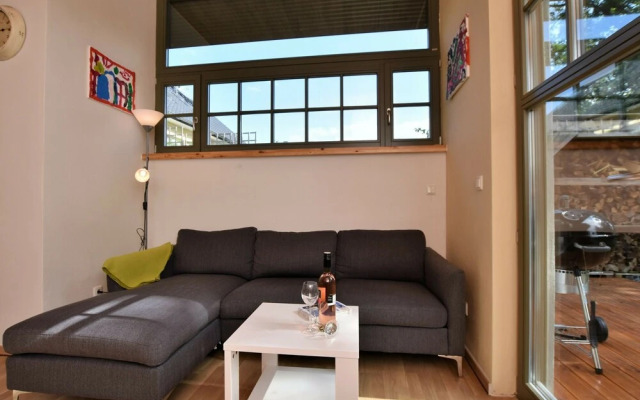 Apartments sun and moon with fireplace, terrace and garden