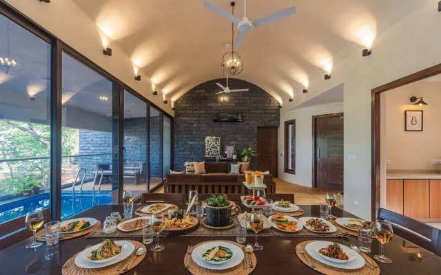 Saffronstays Yahvi Waters By Kosha Villas, Pawna