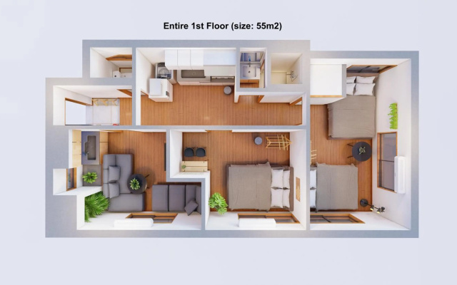 3 Bedrooms House in Food Heaven Area – Guest Rooms – Tokyo