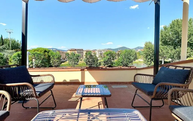 River Rooftop-360°View, Private Parking, Pet, Baby