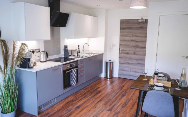 Staycay Modern Studio Apartment in Sheffield City Centre