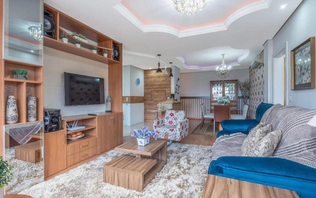 Fascino 302 - Apartamento 600 metros Rua Coberta de Gramado