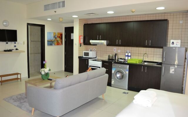 Sea view furnished STUDIO with balcony in Marina - JMI