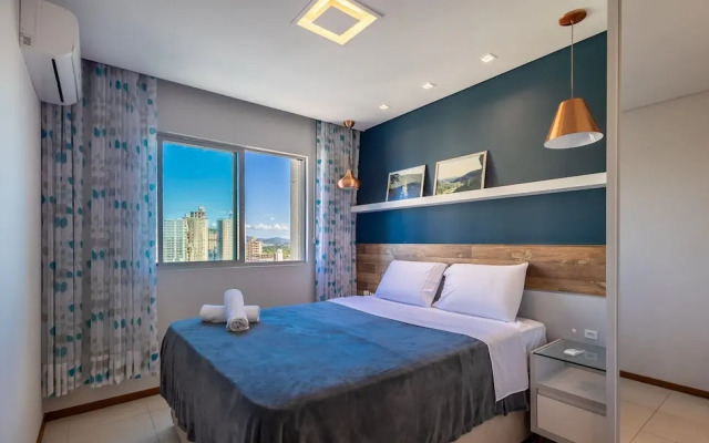 Apto Vista Mar com churrasqueira BBH1003