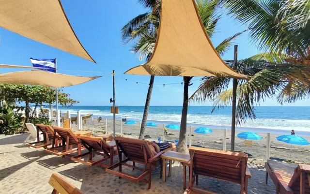 Beachfront Casa Maya resort