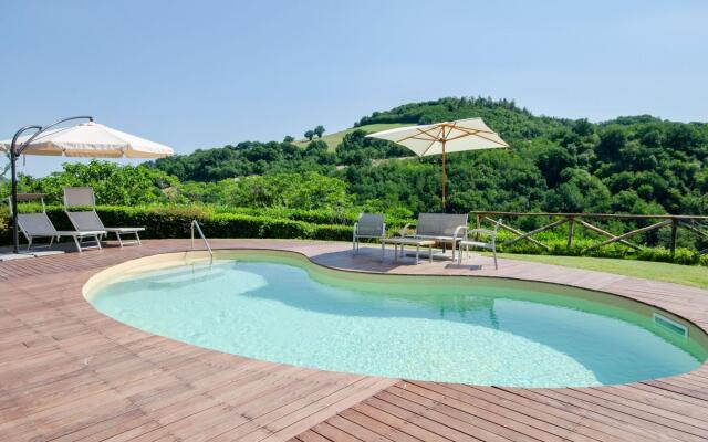 Serene Holiday Home in Urbino with Private Pool