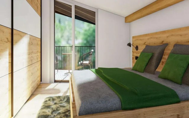 Bergzeit Flat Saalbach Directly on the ski Piste