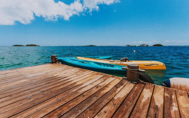 Private Beach Ocean Front Boat Dock Tiki Bar