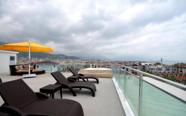 1+1 new cozy apartment in the Center of Alanya.