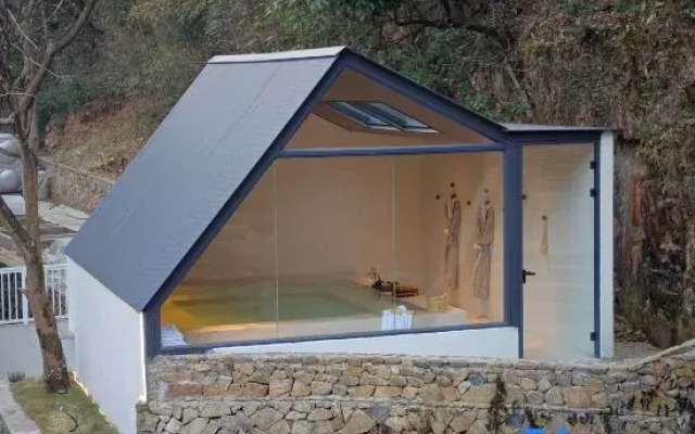 Shiling Mountain Villa Anji Infinity Pool Canyon Mountain Spring Homestay