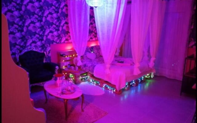 Romantisme et glamour 2 avec spa , clim et jardin