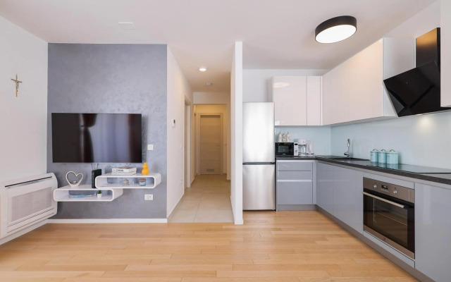 Stella Maris **** balcony, sea view, garage, BBQ