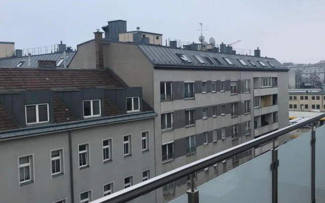 Modern apartment with balcony