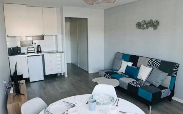 Appart cosy, 8min de la plage de Deauville