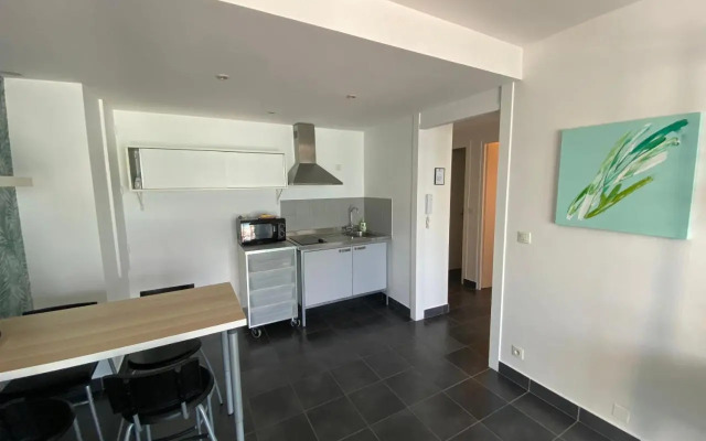 Joli petit studio au bord du lac