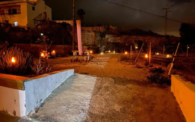 Half wooden rural apartment