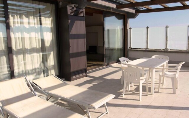 Apartment with One Bedroom in Giardini Naxos, with Wonderful Sea View, Furnished Terrace And Wifi - 2 Km From the Beach