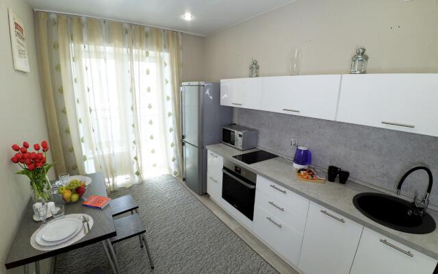 Apartments in the residential complex with fountains Art City