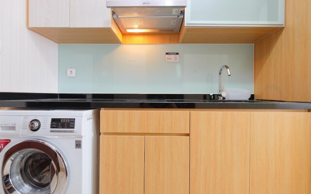 Homey And Comfy Studio Room At Menteng Park Apartment