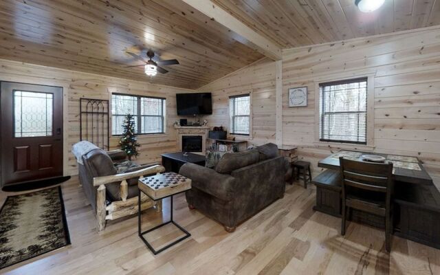 Foxes' Den Cabin with Private Hot Tub and Arcade Game by RedAwning