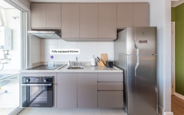 Apartamento com vaga e vista panorâmica | Vila Olímpia