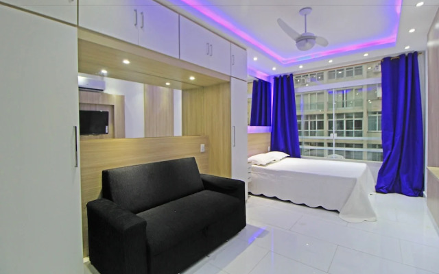 Rio Rentals 021- C037 Studio com vista mar