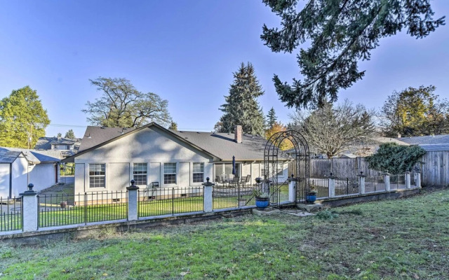 Milwaukie Vacation Rental w/ Backyard, Office