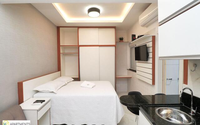 Mini Studio moderno no Leblon para 3 pessoas