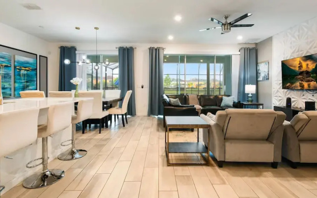 Veranda Palms Lakeview 6br Villa Pool Spa, Disney