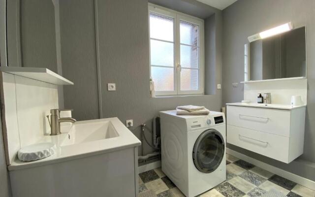 Appartement chic, 3 chambres, hyper centre-ville, parking payant