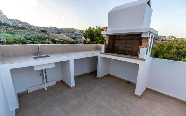 House With 3 Bedrooms in Rhodes, Greece, With Wonderful sea View, Furnished Terrace and Wifi - 800 m From the Beach