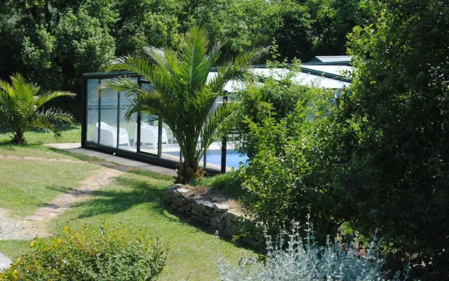 Peaceful Holiday Home in Plouguin With Indoor Pool