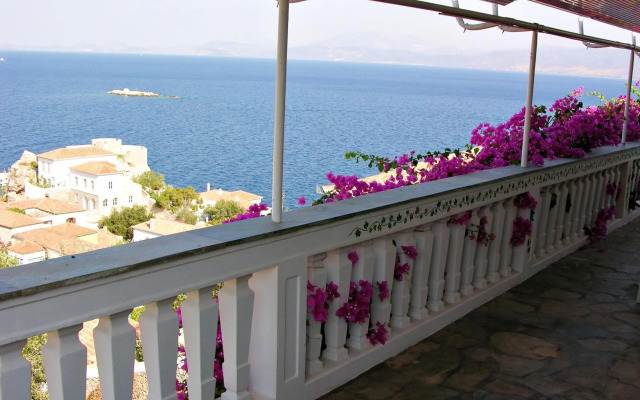 Panoramic Views Home in Hydra, Greece