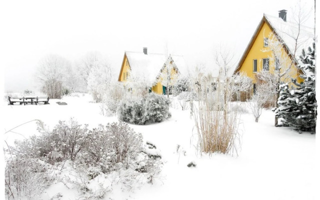 Reetdachhaus in Krienke