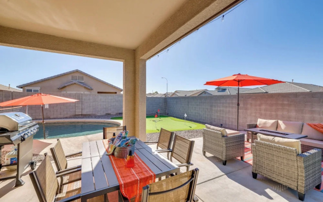 Avondale Home w/ Heated Pool & Putting Green!