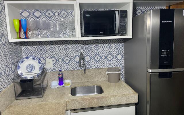 Carneiros Beach Cond à Beira Mar - Flat Térreo 2 Quartos