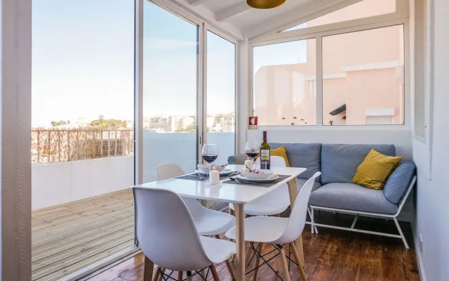 Lisbon Center Terrace Suite - Wifi - AC