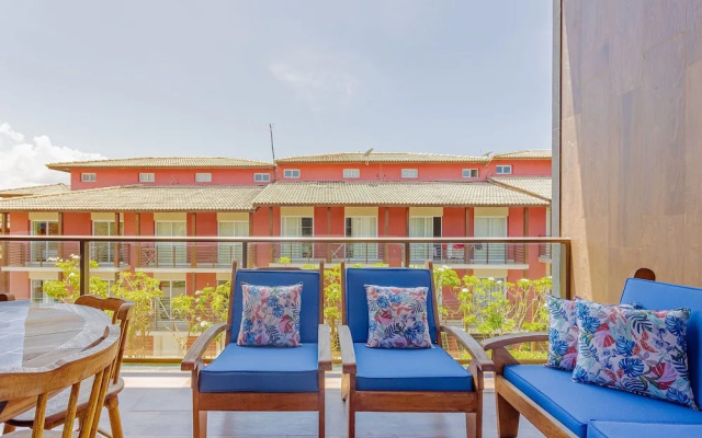 IT03 Bangalo Duplex 3 Suites Pe na Areia