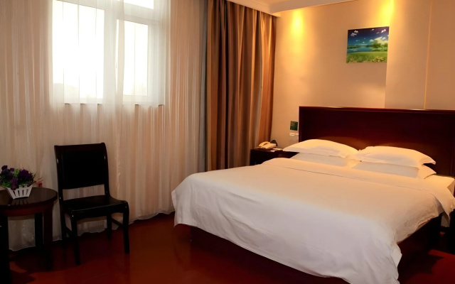GreenTree Inn Jining Jiaxiang County Jianshe South Road Express Hotel – Guest Rooms – Jining