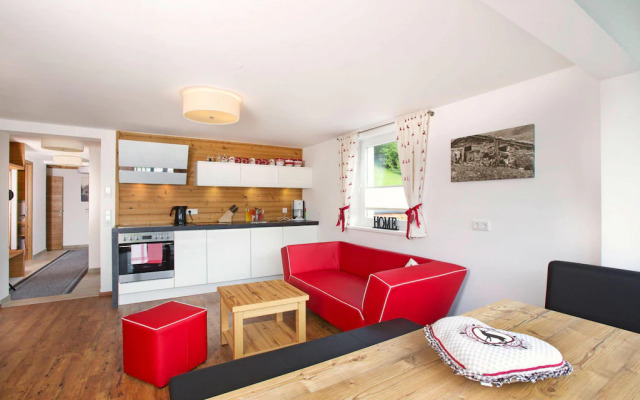 Apartment in Neukirchen with a balcony