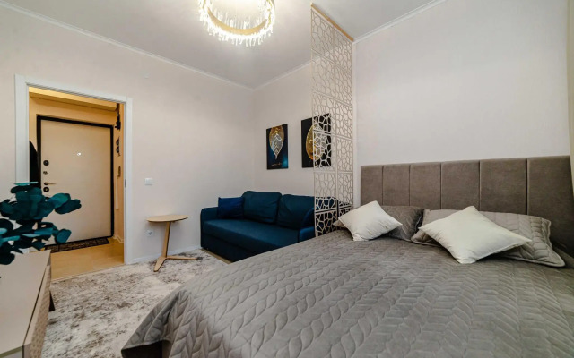 Stylish studio on a spacious