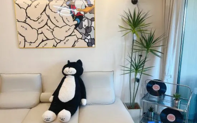 Guanhailu V+ Homestay (Yantai University Wanda Plaza) – Hotel Rooms – Yantai